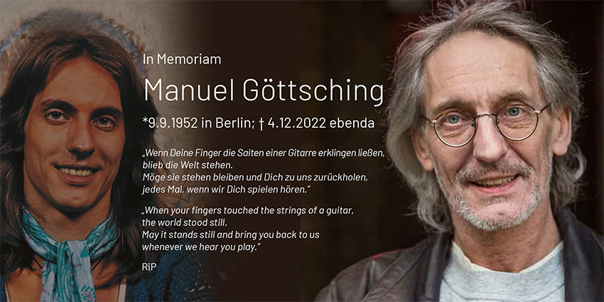 In Memoriam Manuel G�ttsching
